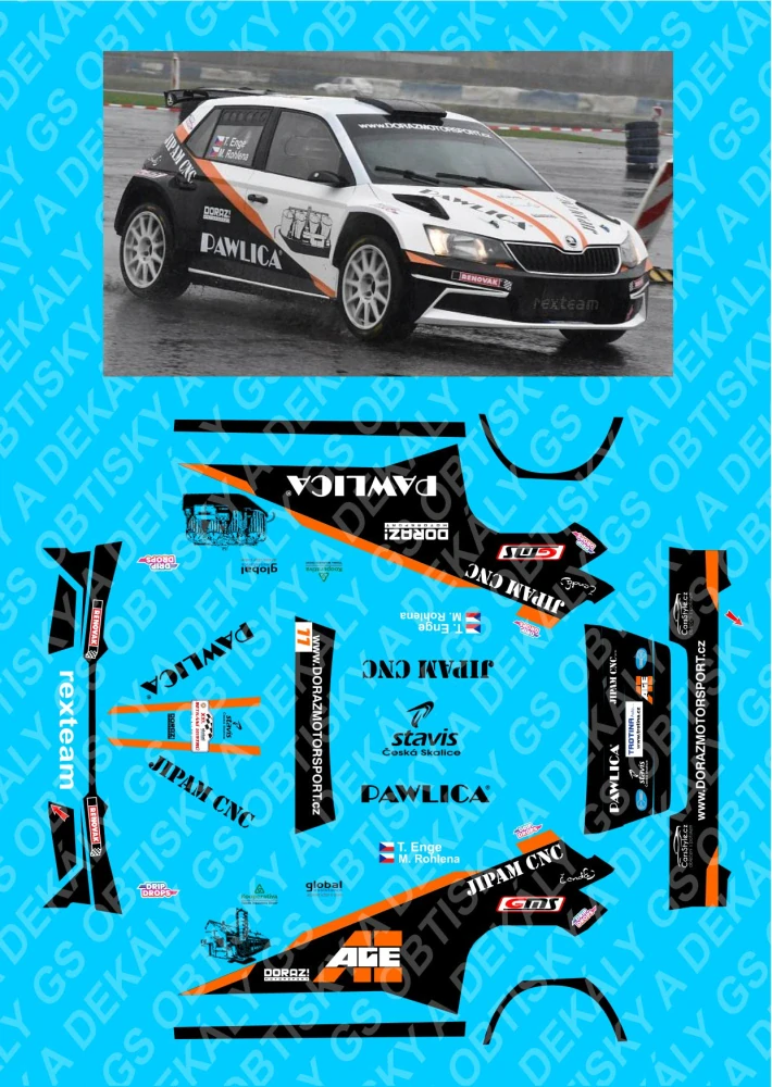 š Fabia R5 Enge Sosnová 22 1 - 43