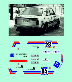 š 120 ls  Sedlář - Častulík Valašská zima  1984 1 - 43