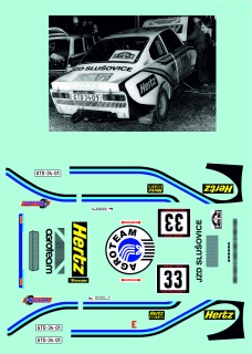 š 130 RS Blahna - Valoušek Rallye Tatry 1983