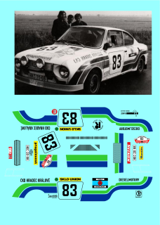 š130 RS Rallye Škoda, J.Štěpánek - V.Špatenka 1978,  1 - 43